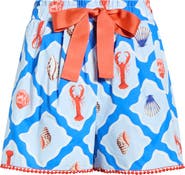 SUGARLIPS Lobster Bay Melia High Waist Shorts