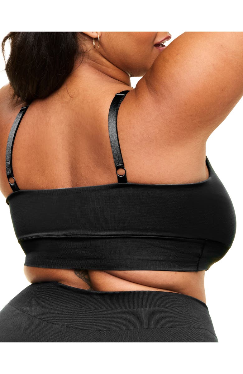 Coolibrium The Contour Bralette Bra, Alternate, color, Black