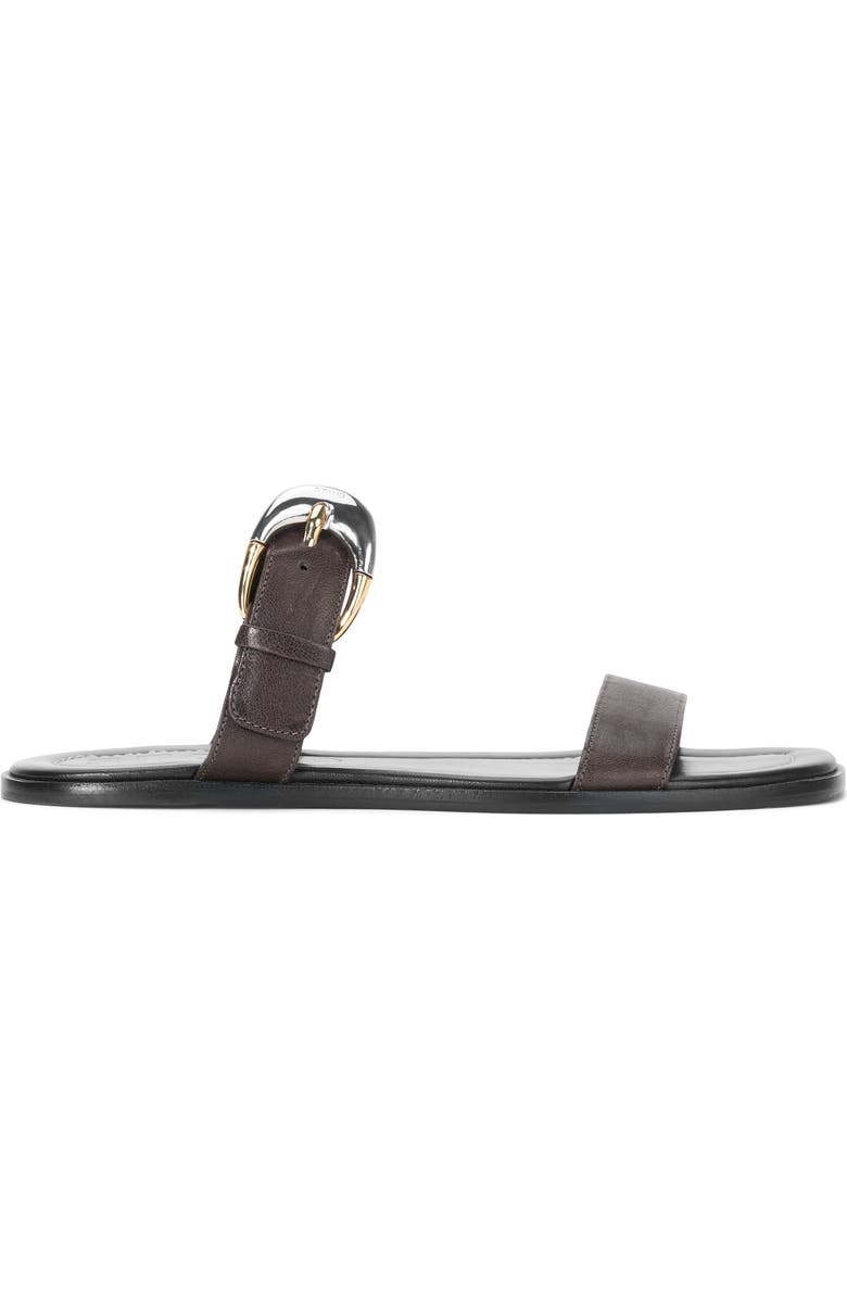 STAUD Harlow Slide Sandal, Alternate, color, Espresso
