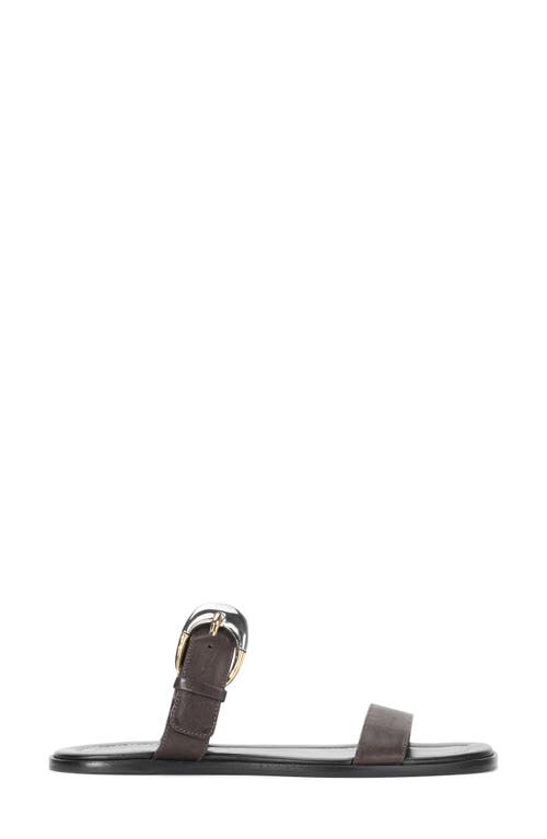 Staud Harlow Slide Sandal In Espresso