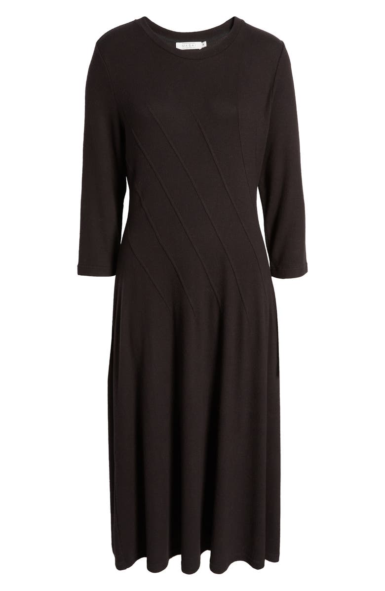 Masai Copenhagen Nafua Long Sleeve Midi Dress, Alternate, color,