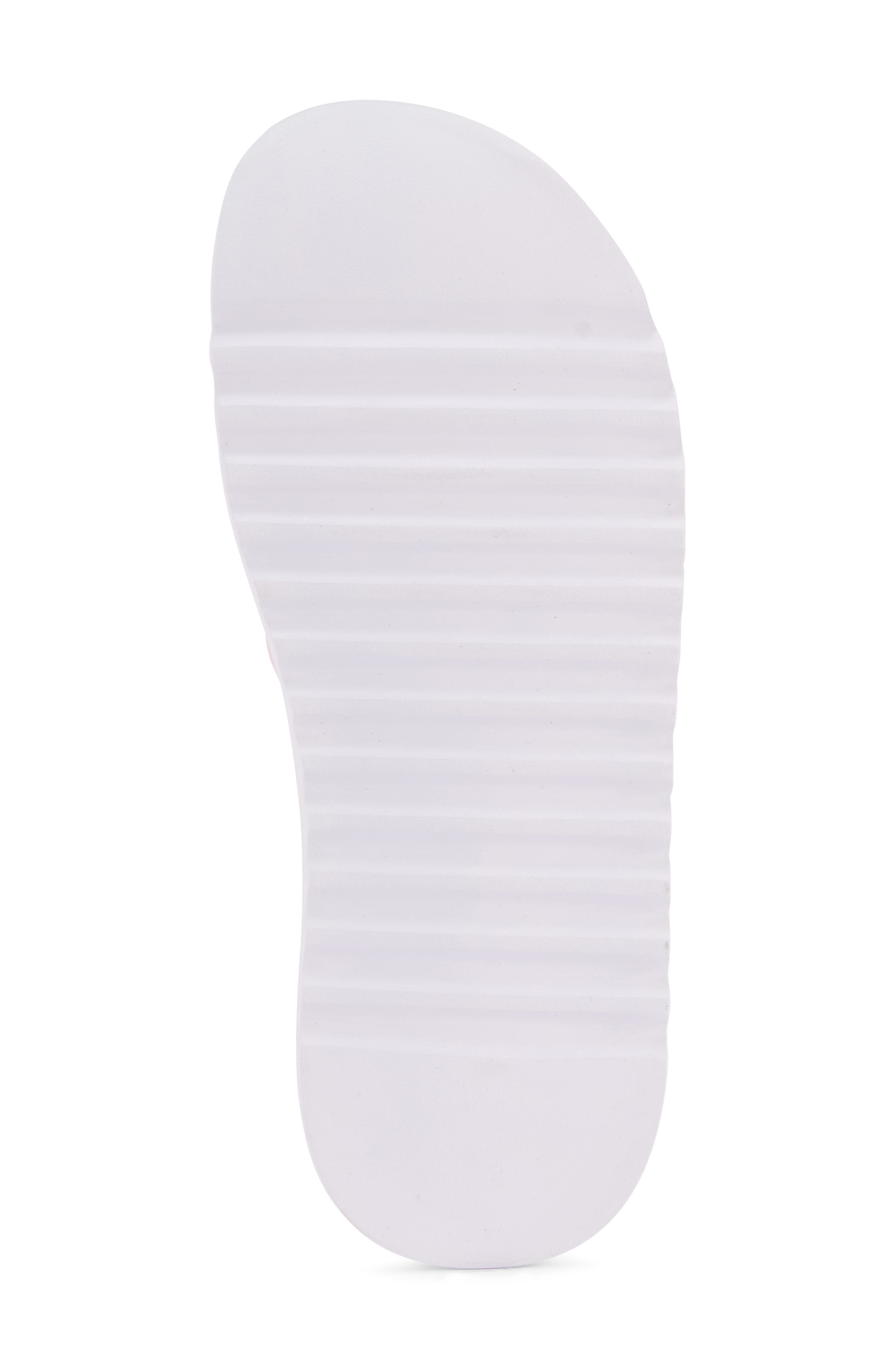 Terry Platform Slide Sandal, Alternate, color, PINK