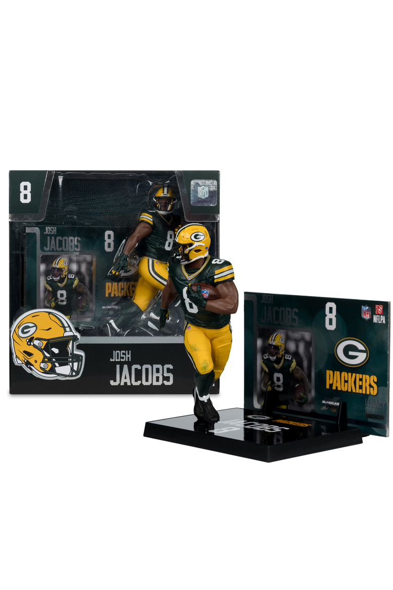 Josh Jacobs (Green Bay Packers) NFL 7" Figure McFarlane, Main, color, Multi-Color