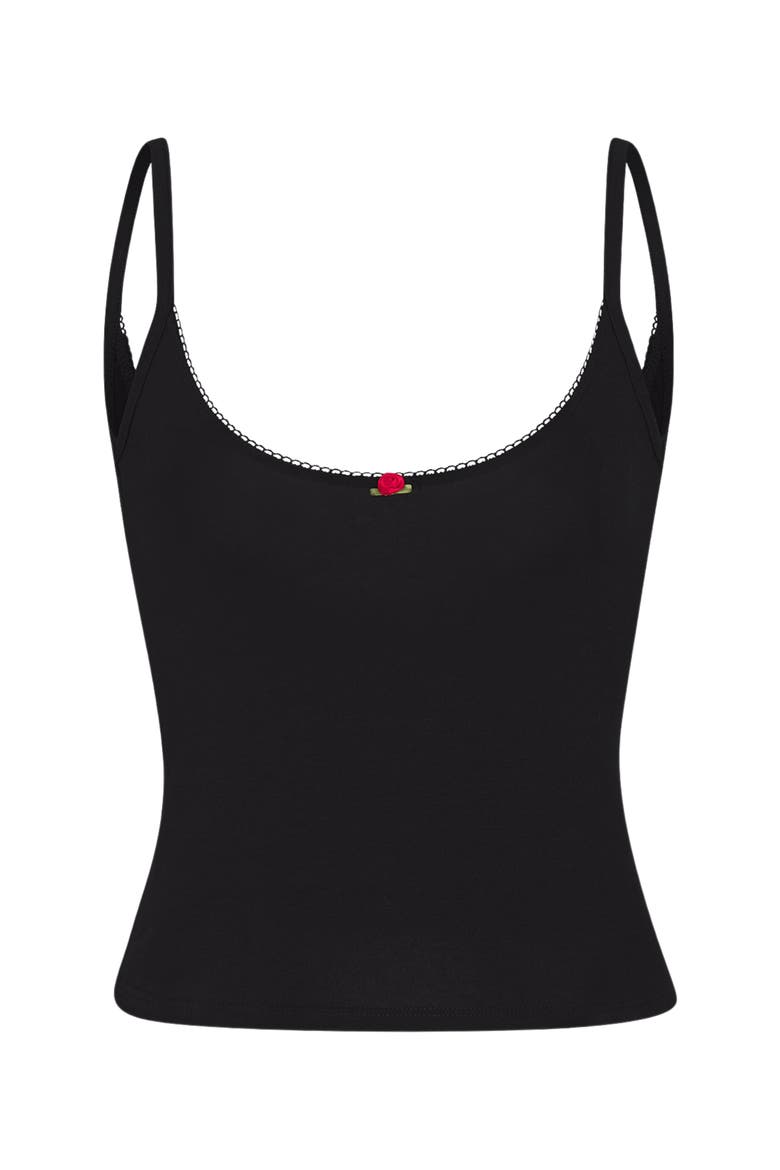 Scoop Back Cami, Main, color, Onyx