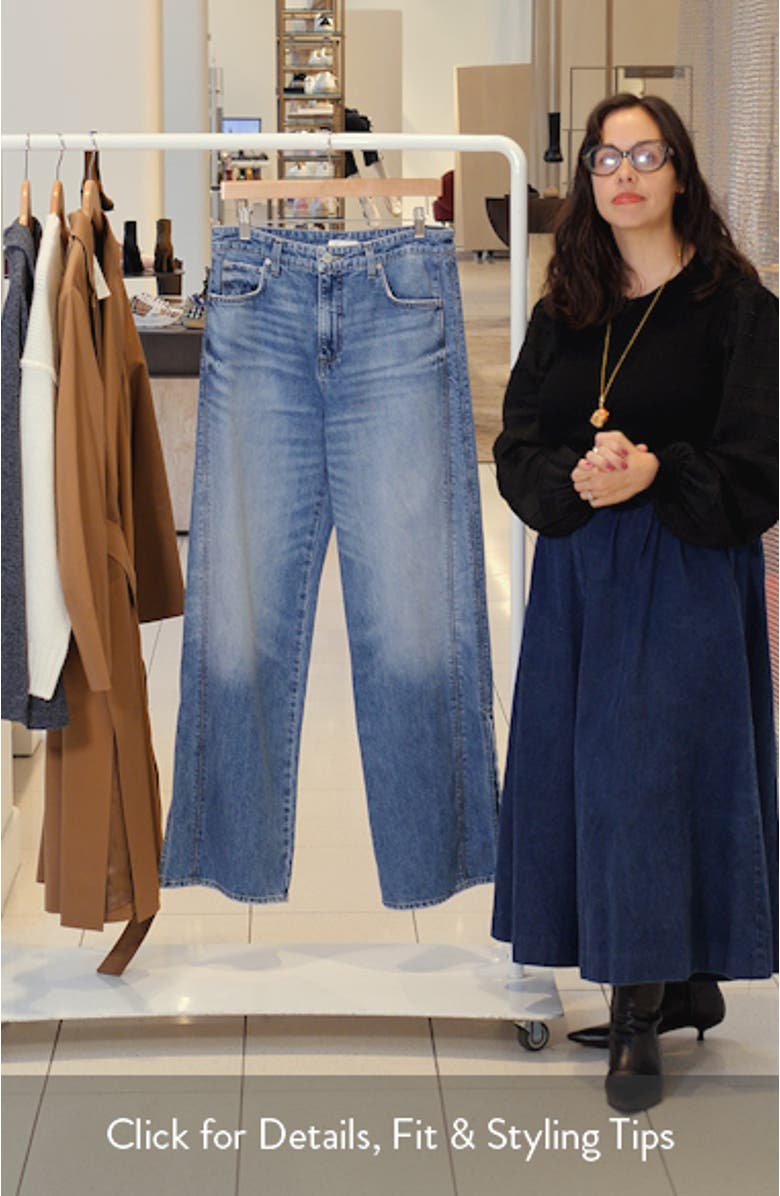 Tangled Up In Blue Wide Leg Jeans, sales video thumbnail