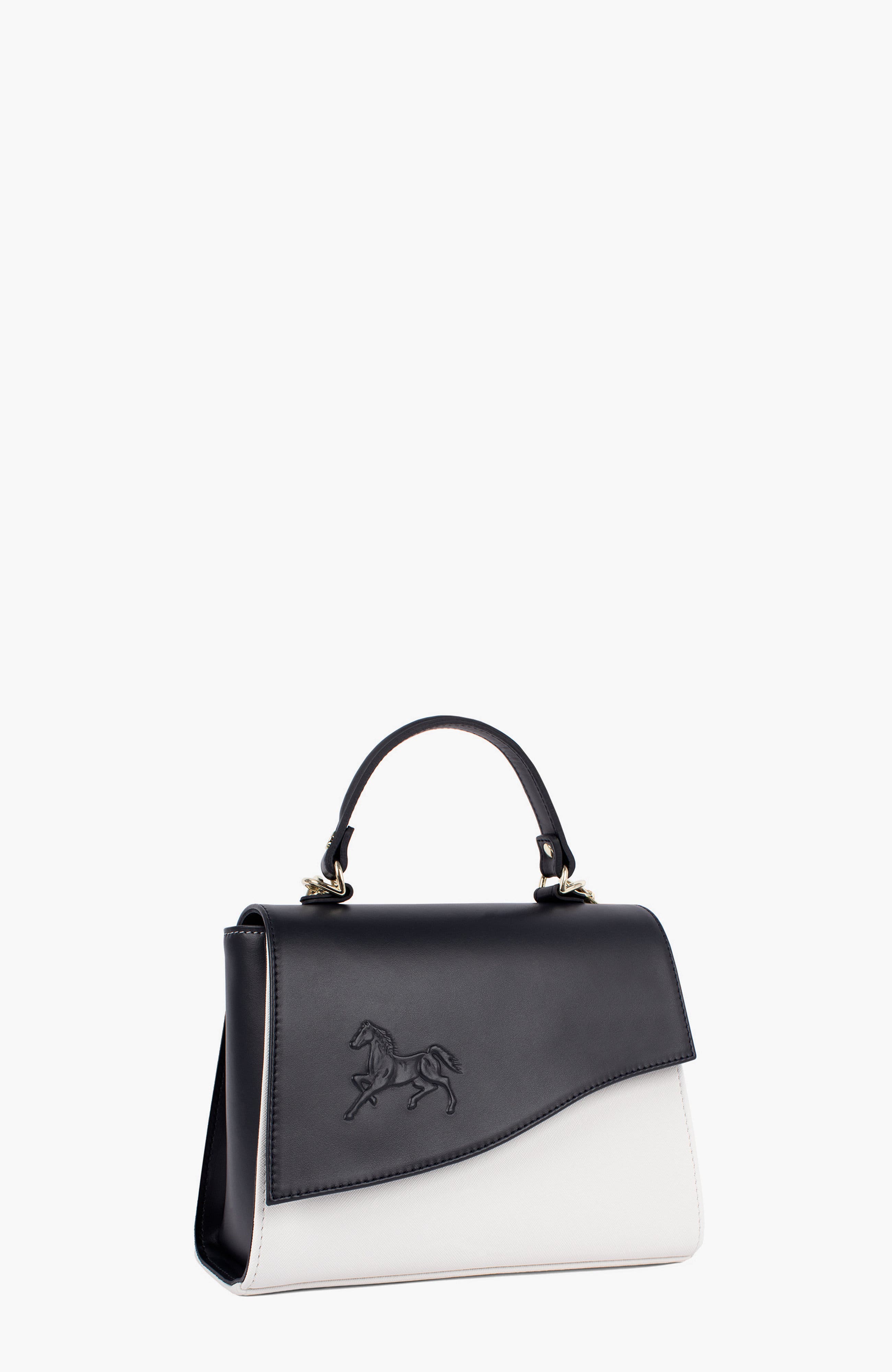 Horse By Cavalinho 640 Handbag, Alternate, color, Navy / White