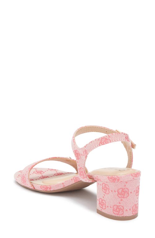 Wild Diva Lounge Laisha Heel Sandal In Pink