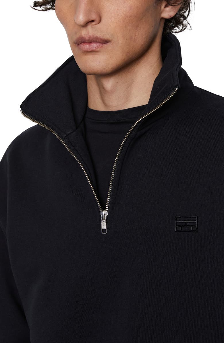 FRAME The Essential Half Zip Pullover, Alternate, color, 