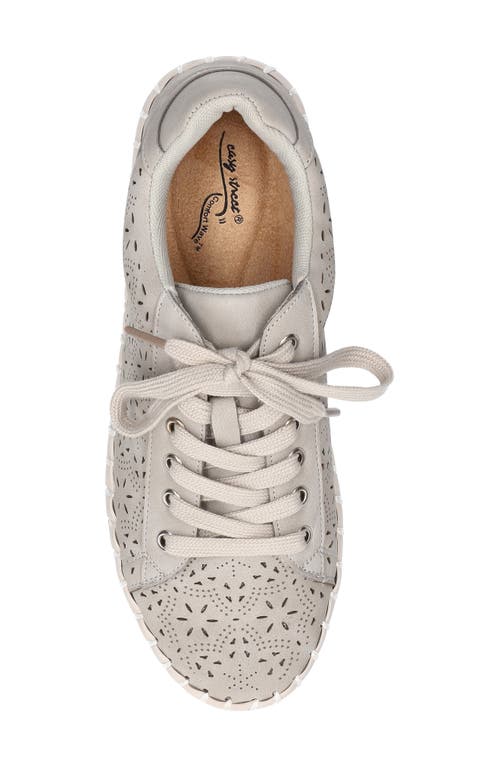 Easy Street Women's Retta Comfort Platform Sneakers In Grey