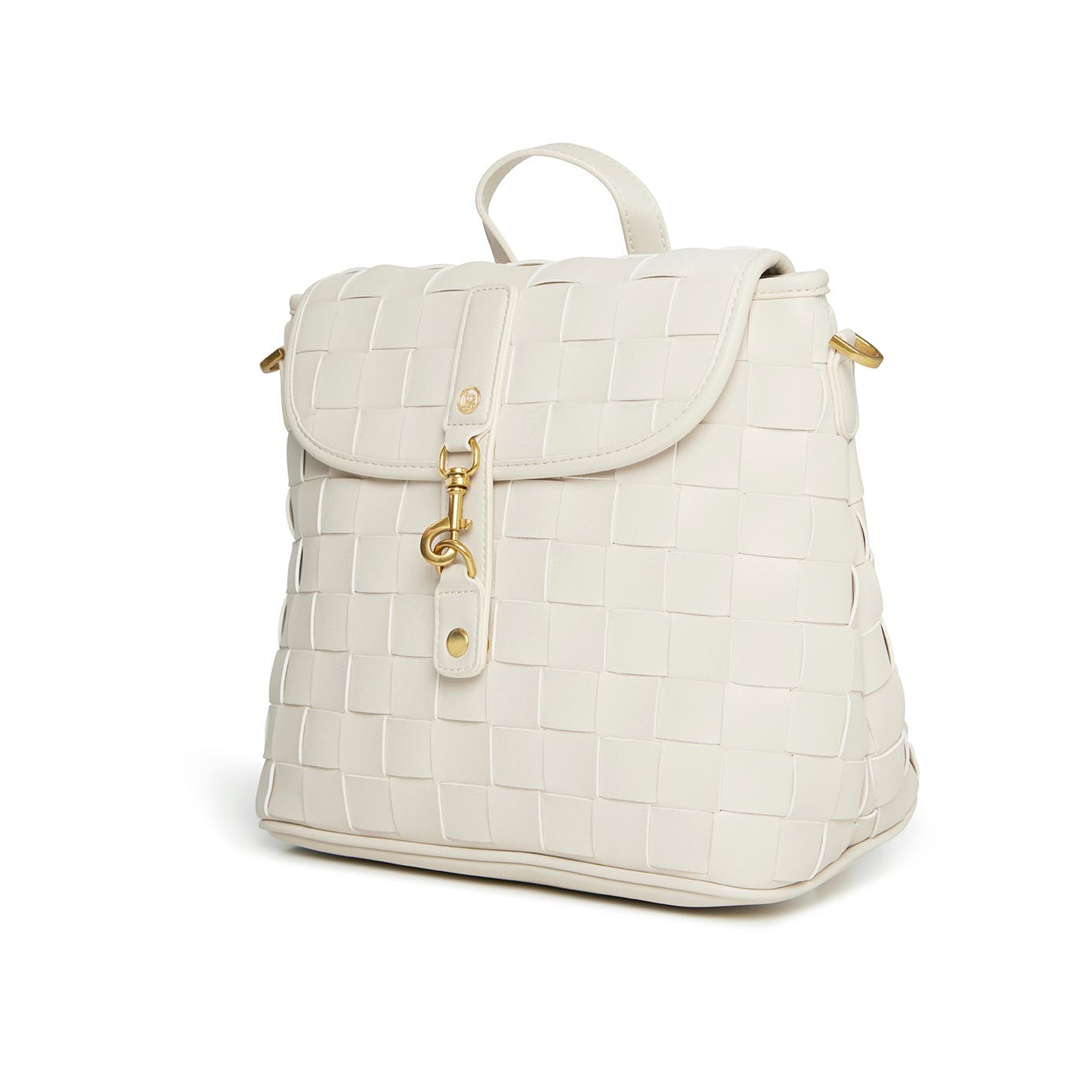 LaBante London Rosie Mini Vegan Backpack, Alternate, color, White