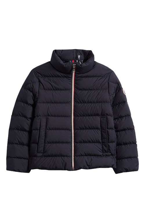 Moncler Kids' Serapio Down Puffer Jacket In Black