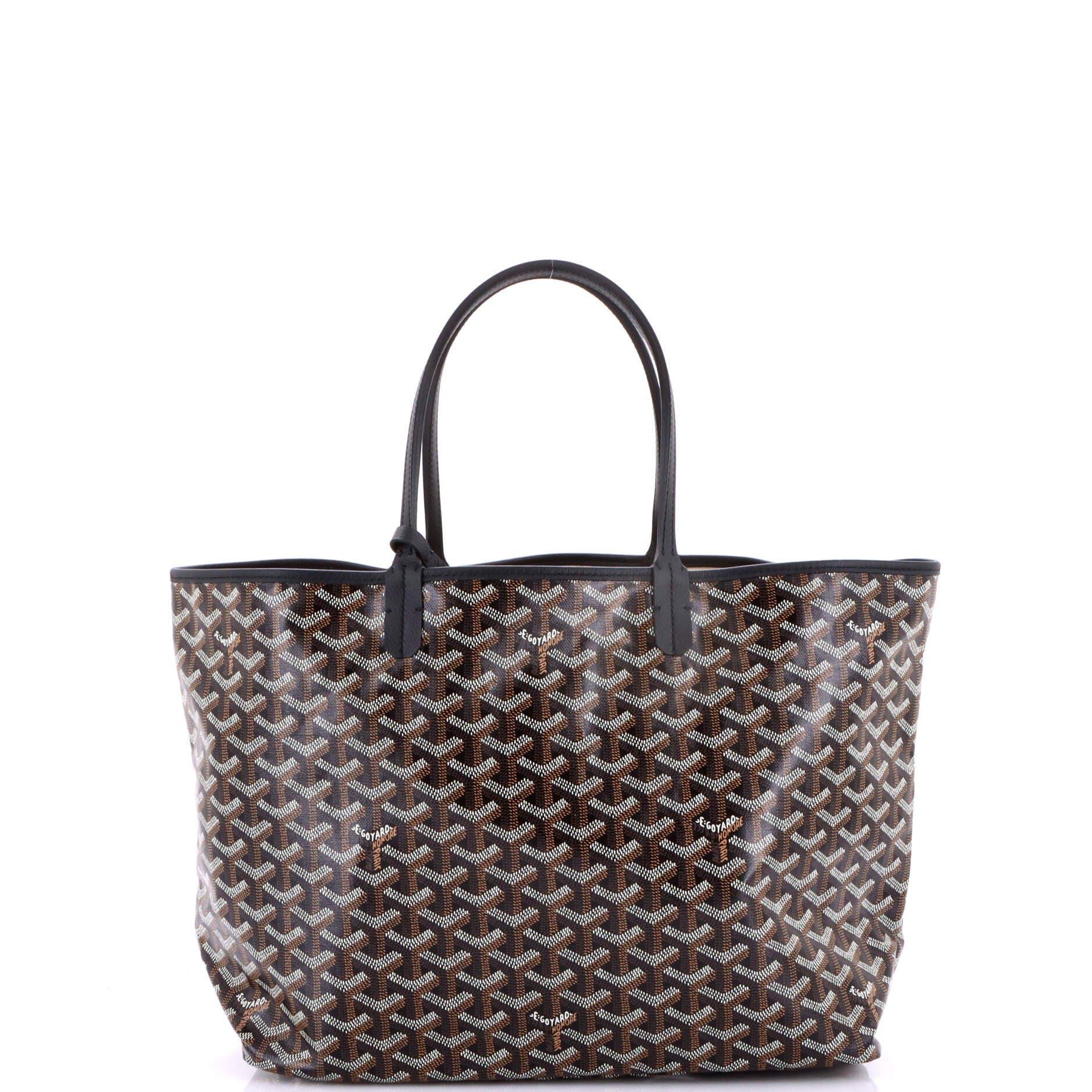 Saint Louis Tote Coated Canvas GM, Alternate, color, Black