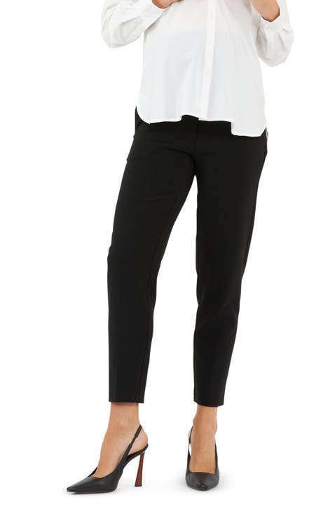Alexa Class Cropped Maternity Work Pant