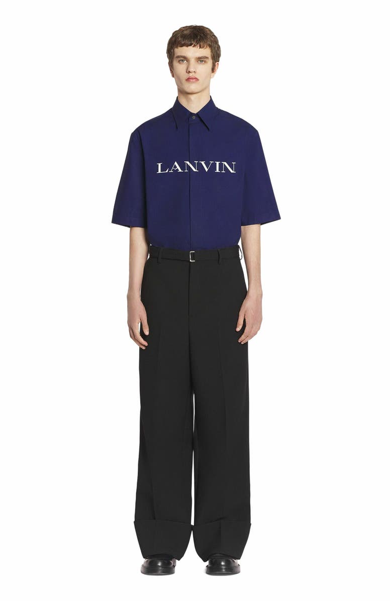 Lanvin UNISEX PRINTED SHIRT, Main, color, 