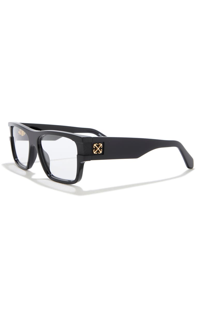 Off-White 56mm Square Optical Glasses, Alternate, color, 