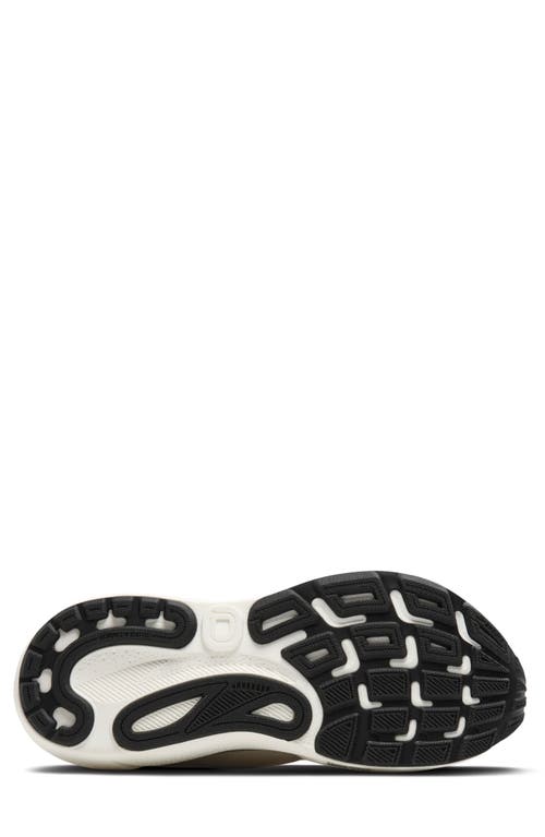 Brooks Adrenaline Gts 24 Running Shoe In Coconut/silverlining/black