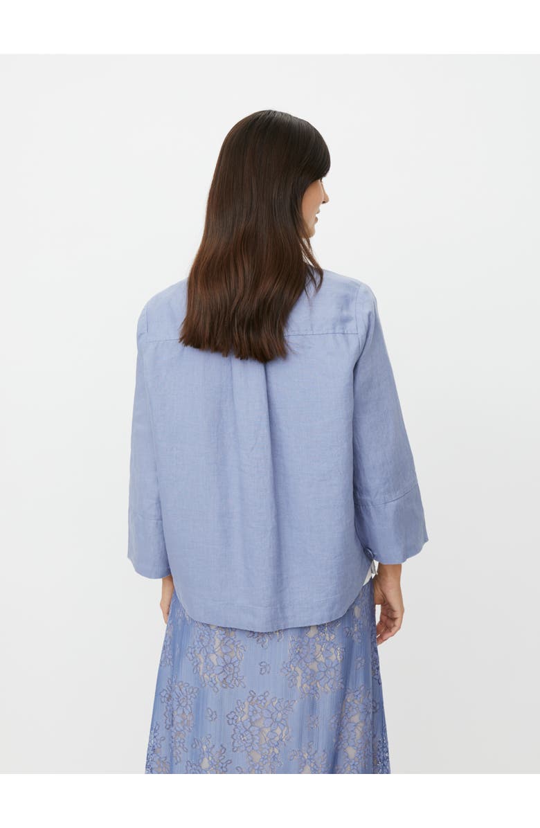 Masai Copenhagen MaJurelle Linen Overshirt, Alternate, color, Stonewash
