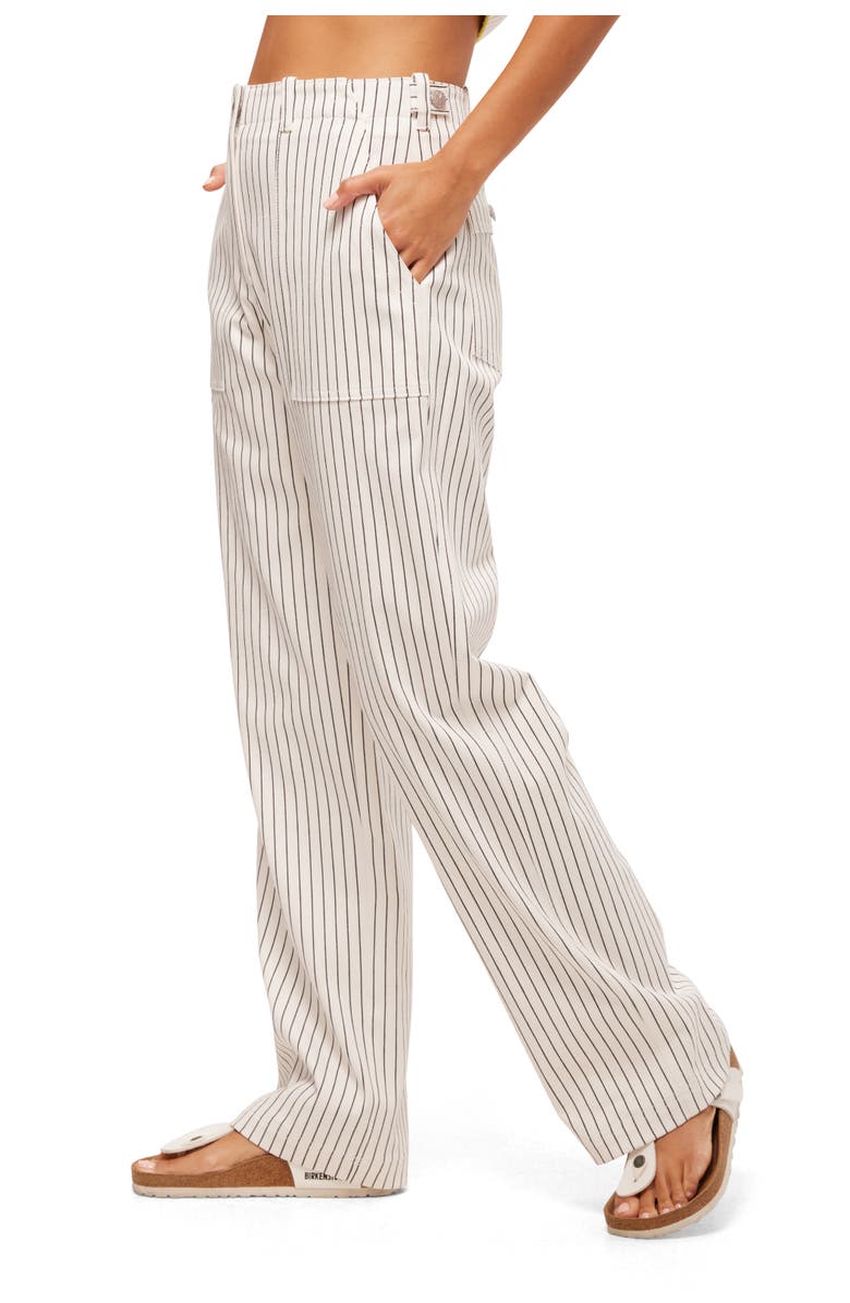 Trina Turk Antonia Striped Straight Leg Pant, Alternate, color,