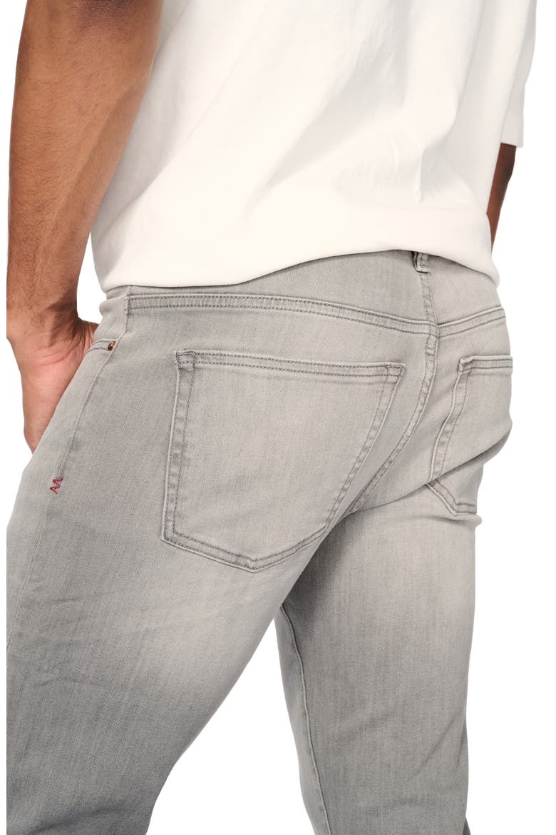 AMS Slim Fit Jeans, Alternate, color, SMOKE