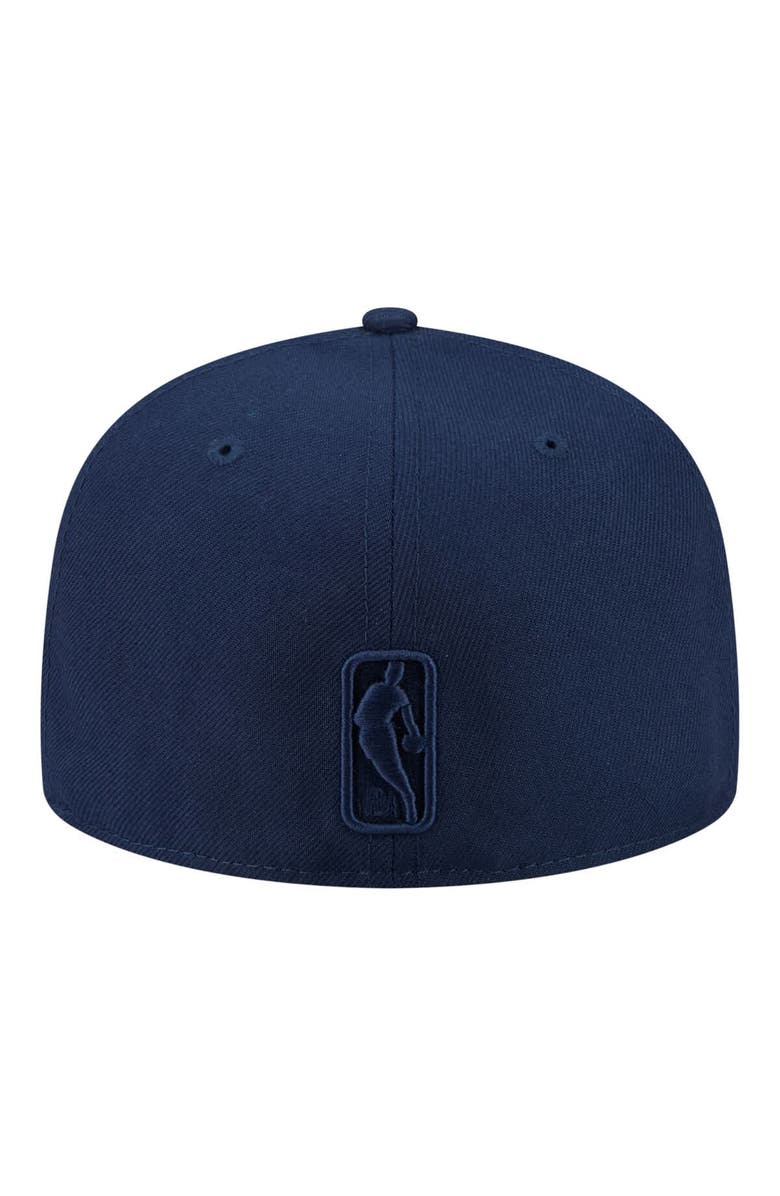 New Era Men's New Era Navy Chicago Bulls Tonal Color Pack 59FIFTY Fitted Hat, Alternate, color, Navy