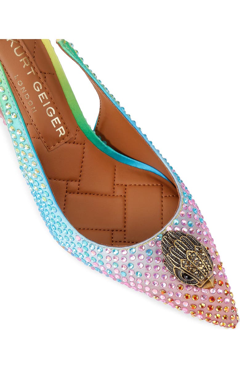 Kurt Geiger London Belgravia Sling 85 Pointed Toe Pump, Alternate, color, Open Miscellaneous