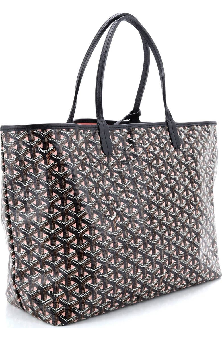 Pre-Owned Goyard Saint Louis Tote Claire Voie Coated Canvas PM, Alternate, color, Brown