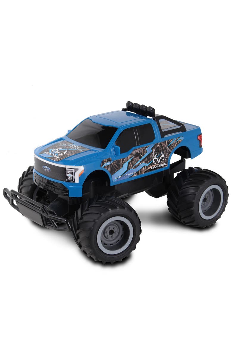 REALTREE Rtr Rc Ford F150 Lightning Blue 2.4 Ghz High Performance, Alternate, color,