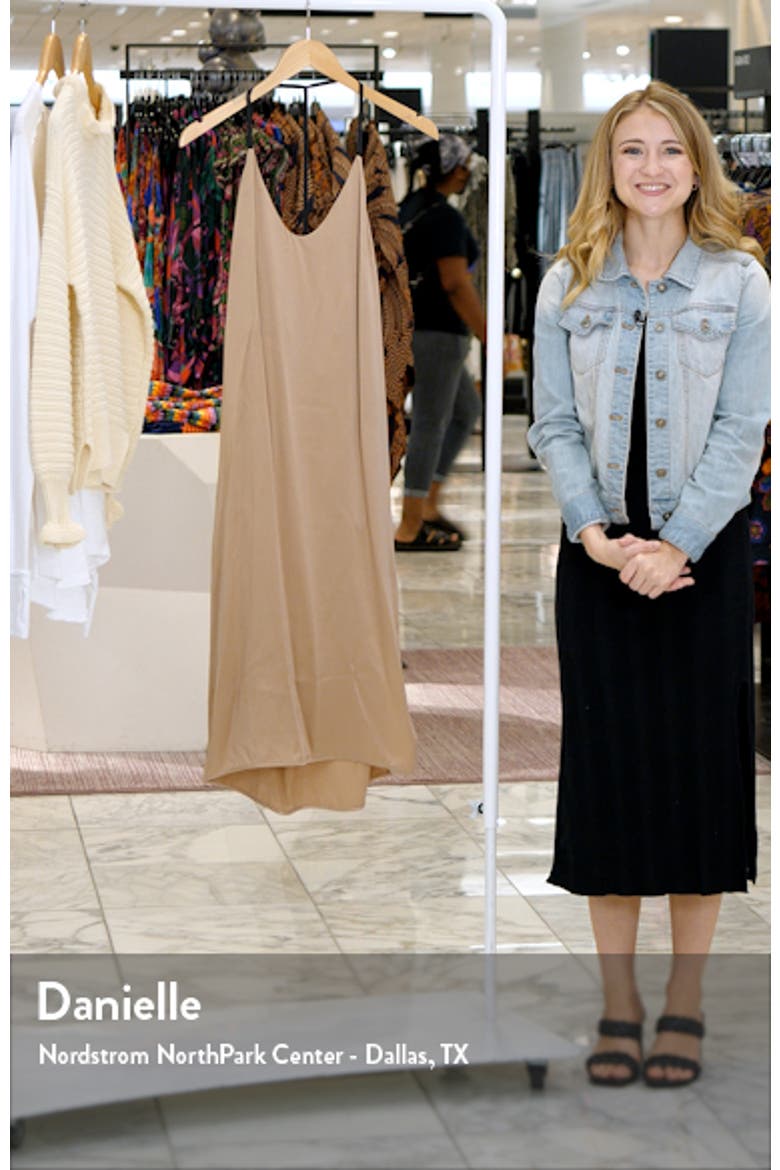 Washable Silk Slipdress Nightgown video