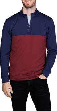 TailorByrd Quarter Zip Performance Pullover