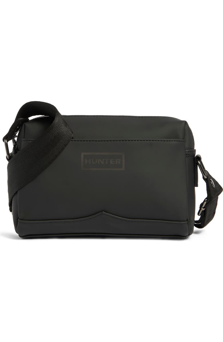 Hunter Everyday Shoulder Bag, Main, color, Black Gunmetal Synthetic