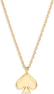 Kate Spade New York mini spade pendant necklace