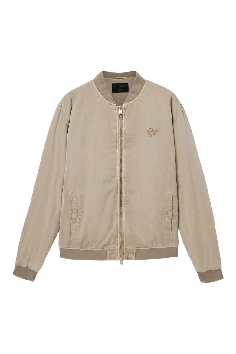 Forres Cotton Twill Bomber Jacket, Alternate, color, DUNE BROWN