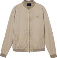 AllSaints Forres Cotton Twill Bomber Jacket