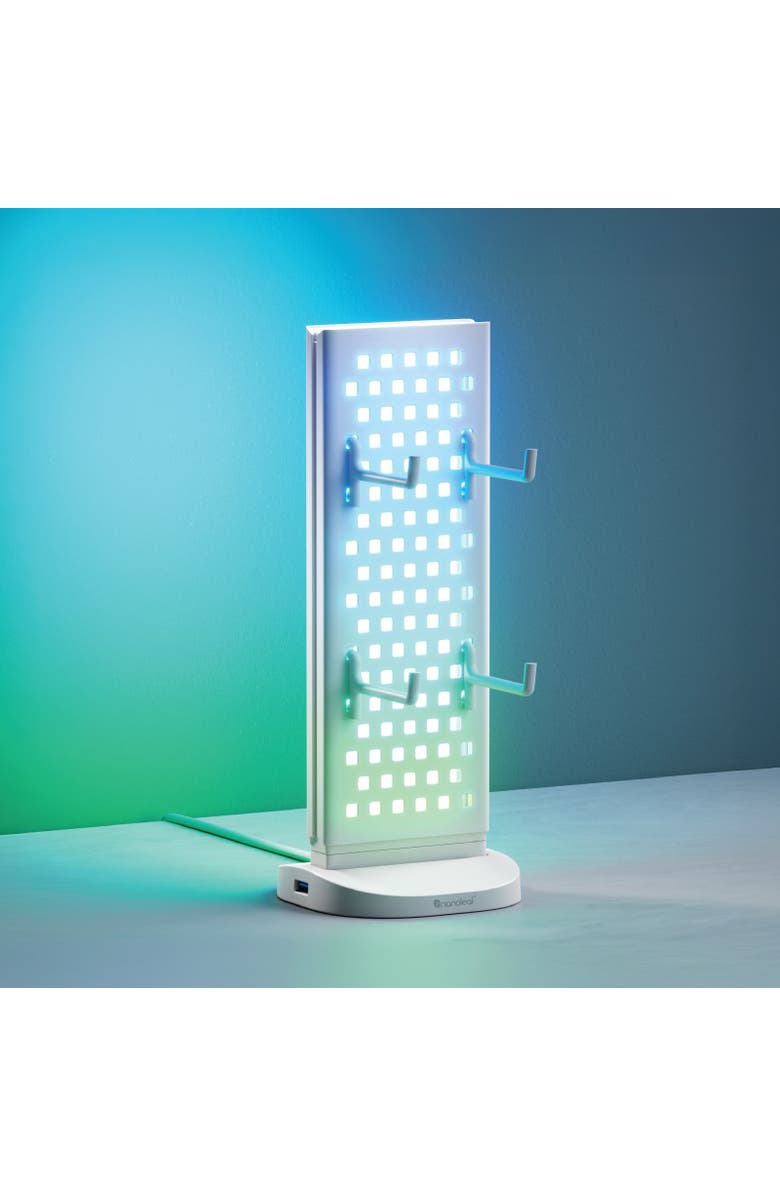 Nanoleaf Pegboard Desk Dock, Main, color, Multicolor