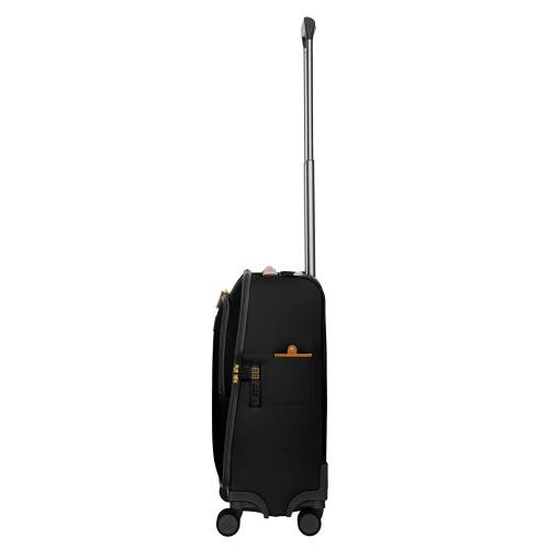 Bric's Firenze 21" Carry-on Compound Spinner In Black