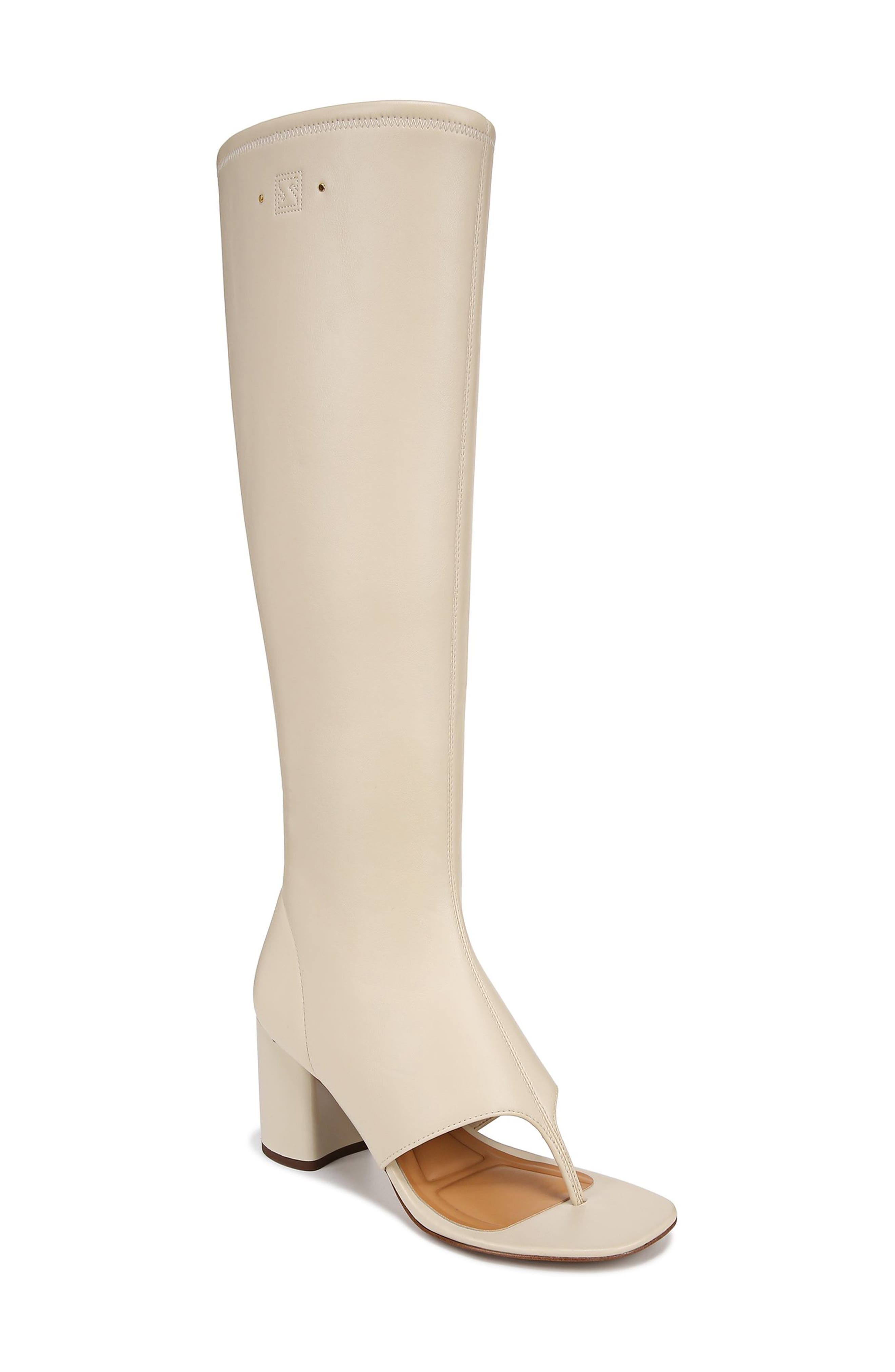 SARTO by Franco Sarto Odette Peep Toe Boot, Main, color, 