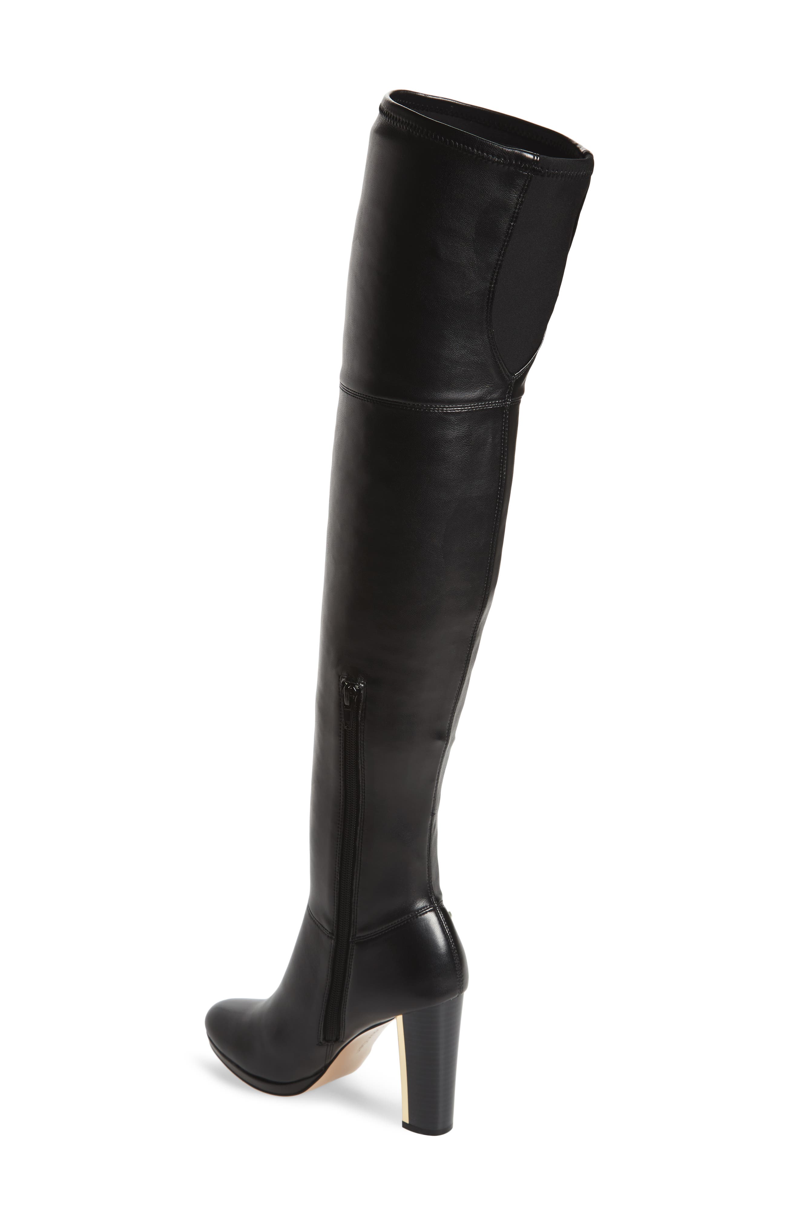Calvin Klein Pammie Over the Knee Boot, Alternate, color, 