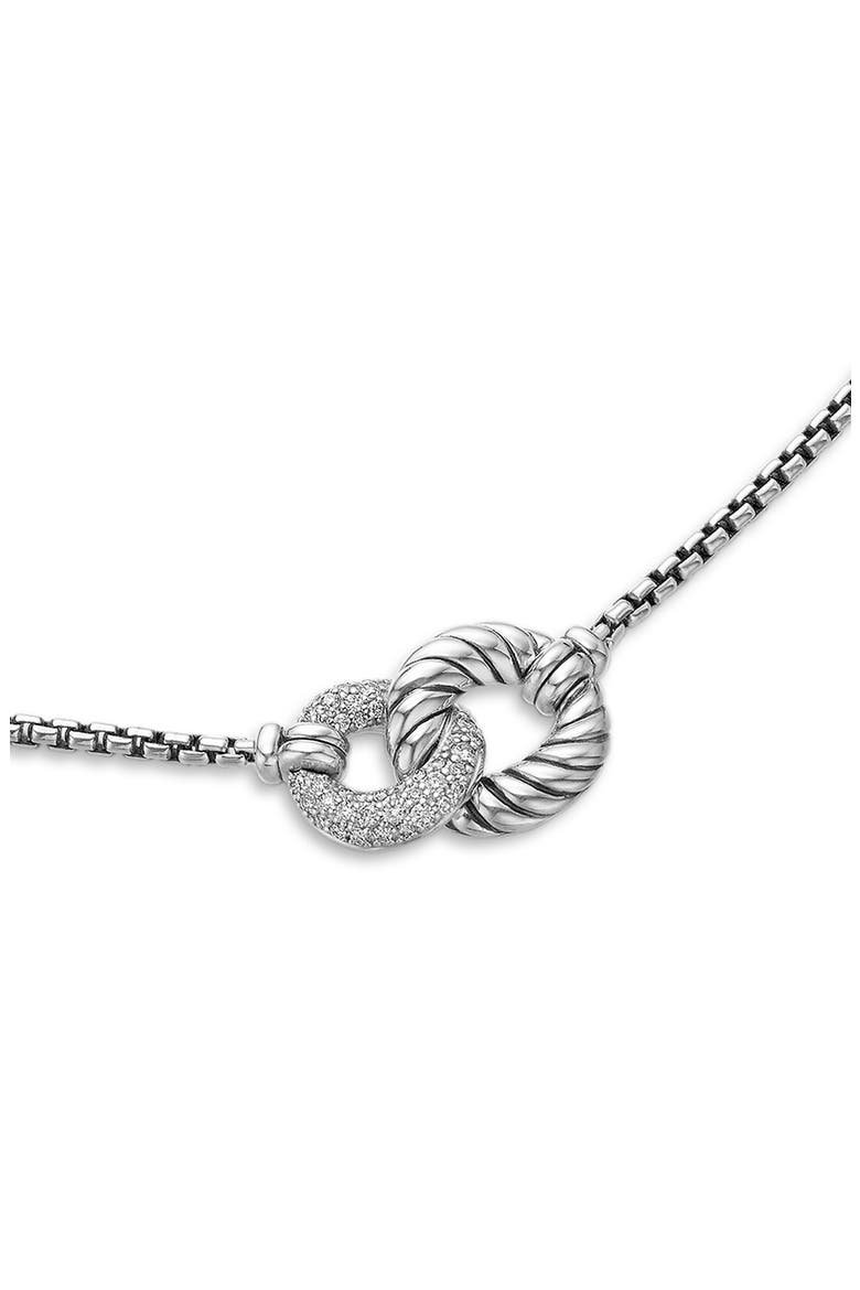 Belmont Necklace with Diamonds, Alternate, color, DIAMOND