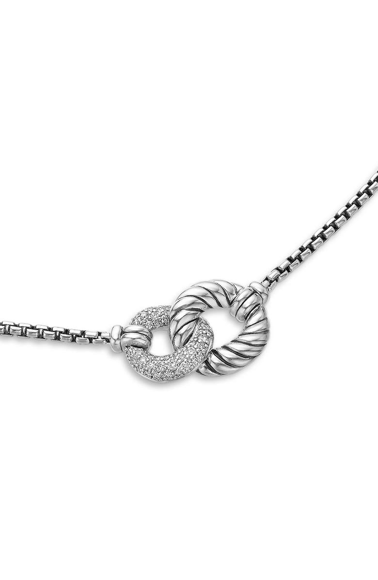 David Yurman Belmont Necklace with Diamonds, Alternate, color,