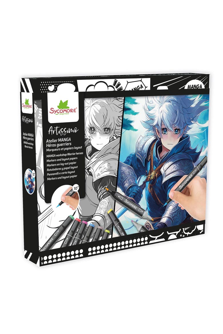 Manga - L Layout And Markers Warrior Heroes - 10y+, Main, color, Multicolor