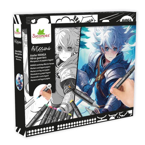 Manga - L Layout And Markers Warrior Heroes - 10y+