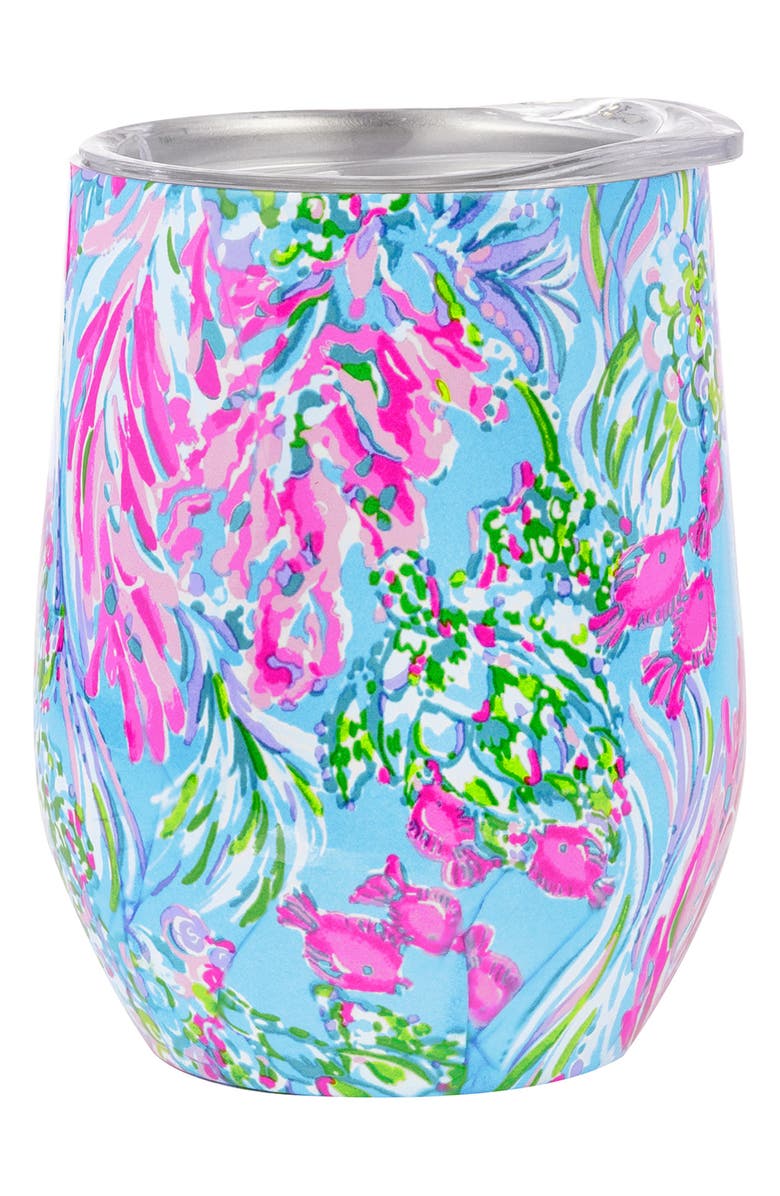 Lilly Pulitzer<sup>®</sup> Insulated Stemless Stainless Steel Tumbler, Main, color, 