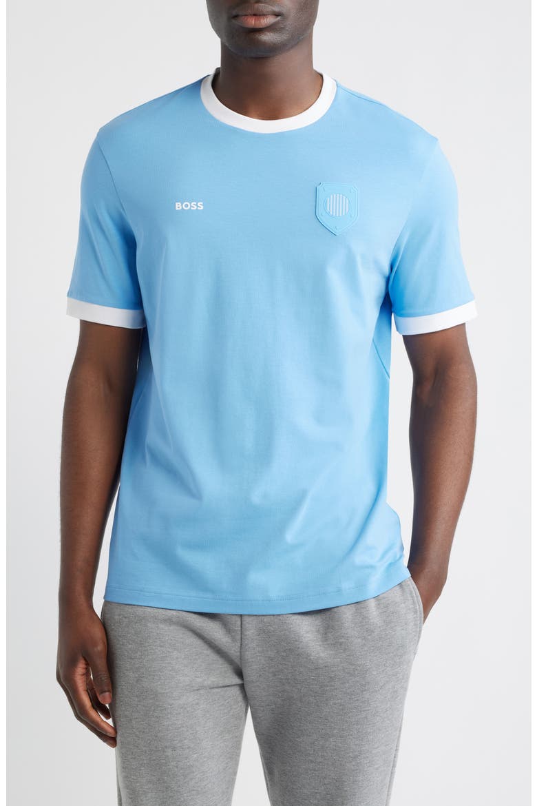 Lux Stretch Cotton Graphic T-Shirt, Main, color, ARGENTINA