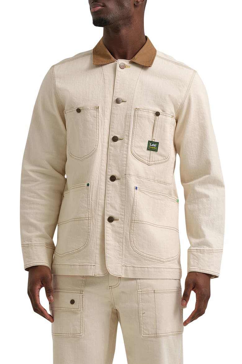 x Crayola Jacket, Main, color, ECRU
