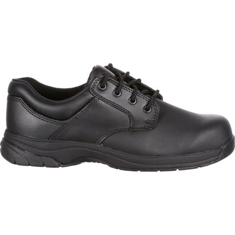 Slipstop 911 Plain Toe Oxford Shoe