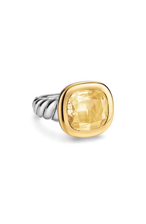 Mercer 14k Gold & Sterling Silver Champagne Citrine Ring