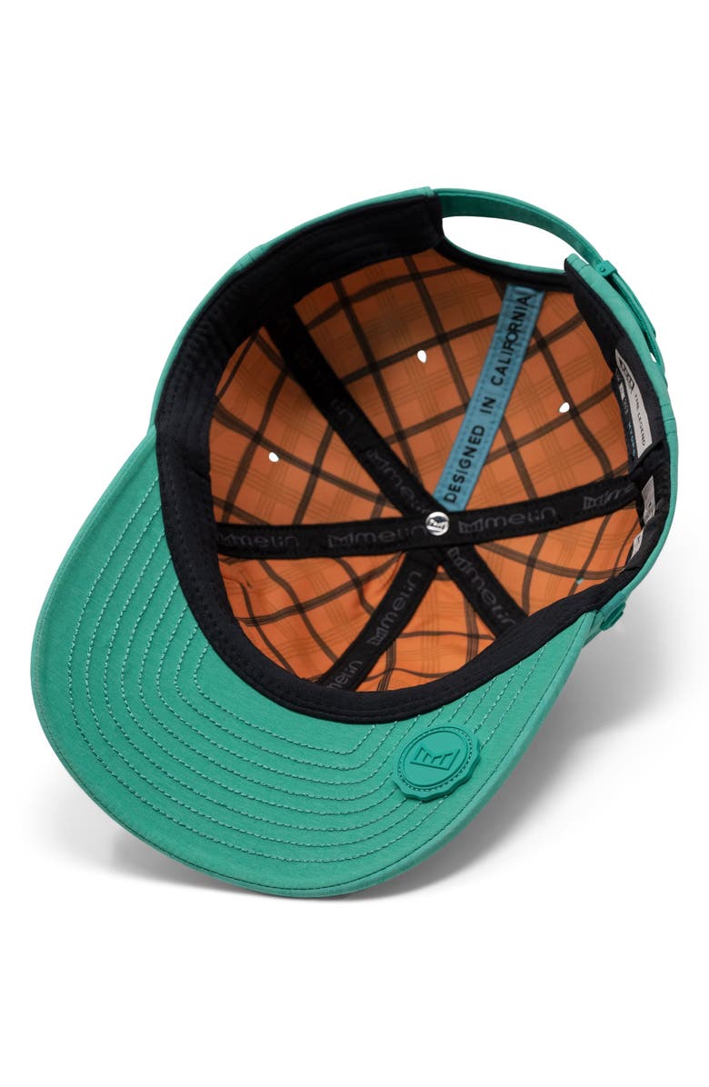 Melin The Legend Links Hydro Performance Dad Hat, Alternate, color, Neo Aqua