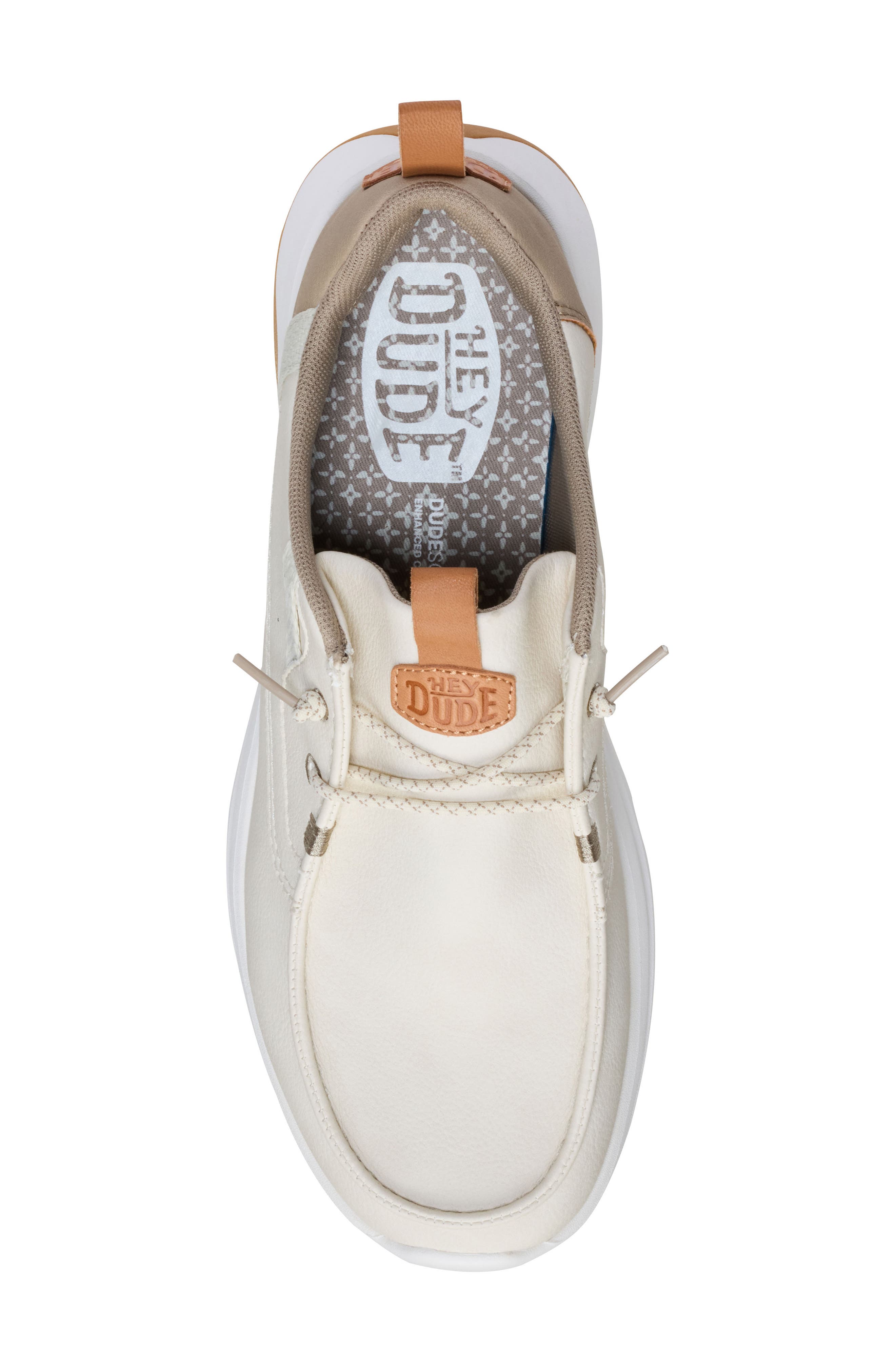 Hey Dude Wally Drift Classic Slip-On, Alternate, color, Silver Birch/ White