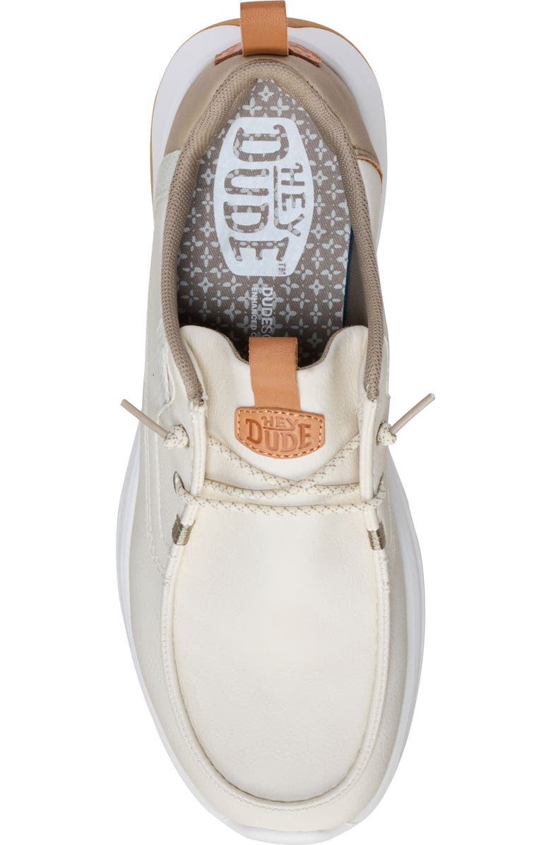 Hey Dude Wally Drift Classic Slip-On, Alternate, color, Silver Birch/ White