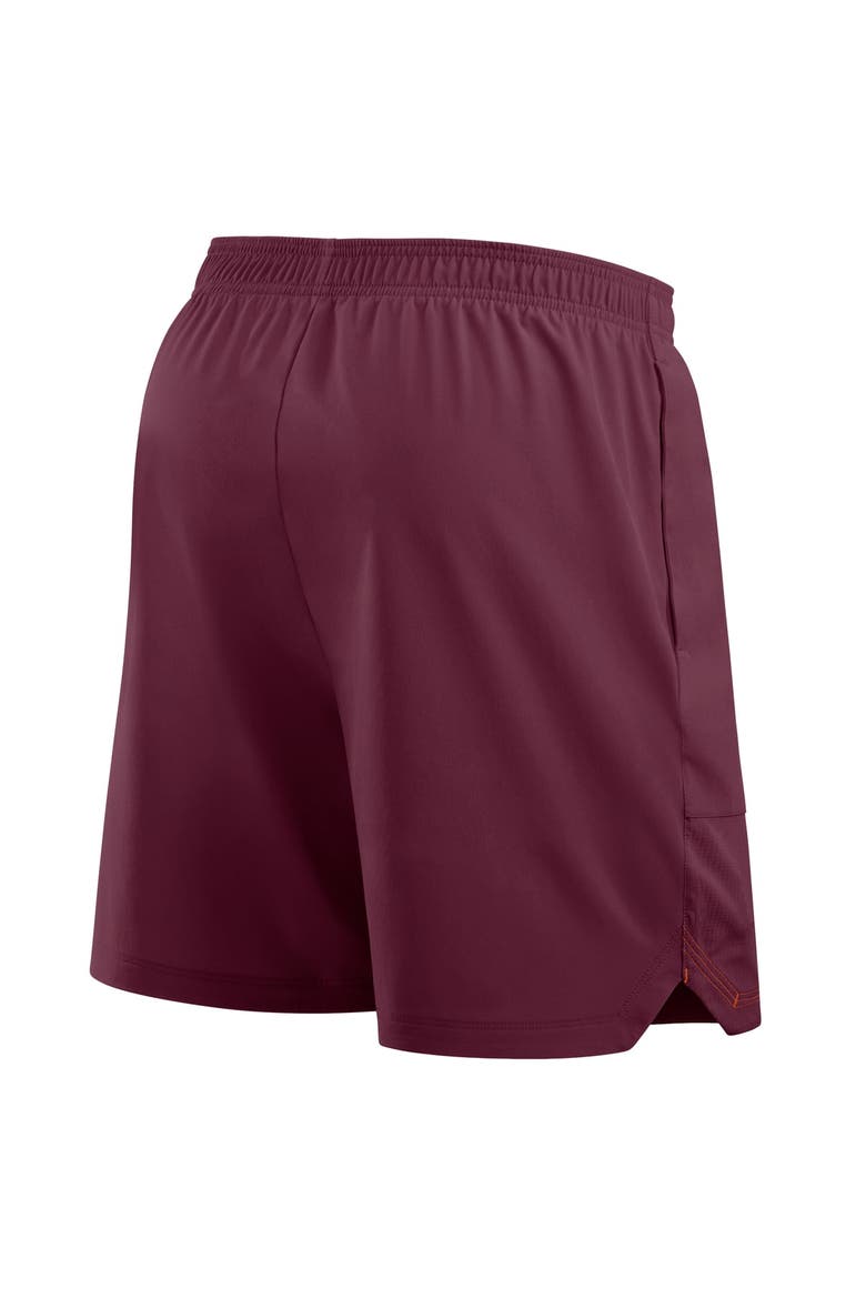 Men's Nike Garnet Virginia Tech Hokies Woven Dri-FIT Shorts, Alternate, color, Garnet